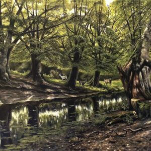 Paisaje realista: "Por la ladera del río" de Fabián Bertona